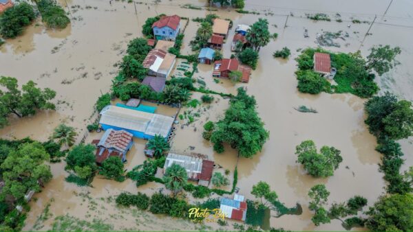 ស្ថានភាពទឹកស្ទឹងពោធិ៍សាត់​នៅថ្ងៃទី២១ ខែវិច្ឆិកា ឆ្នាំ២០២៥ ដែលផុសលើហ្វេសប៊ុកអភិបាលខេត្តពោធិ៍សាត់ លោក ខូយ រីដា។